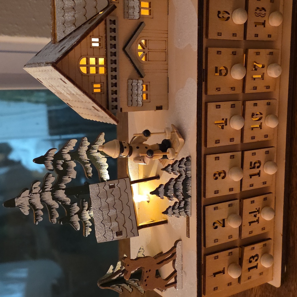 Anthropologie Hansel Advent Calendar with Lights - Picture 3 of 12